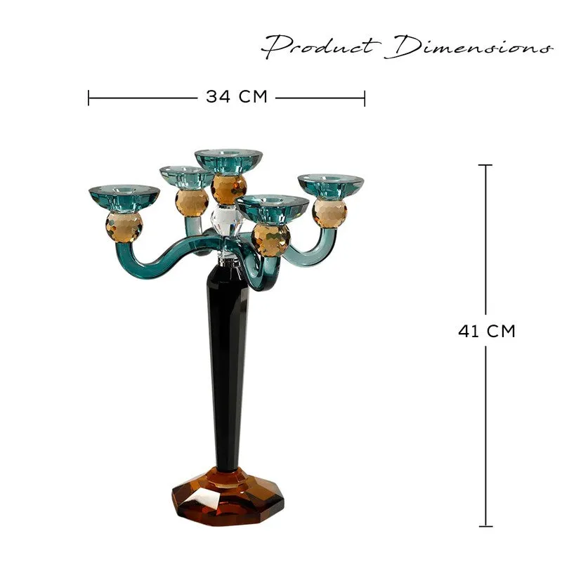 Prism Crystal Candle Holder media 12