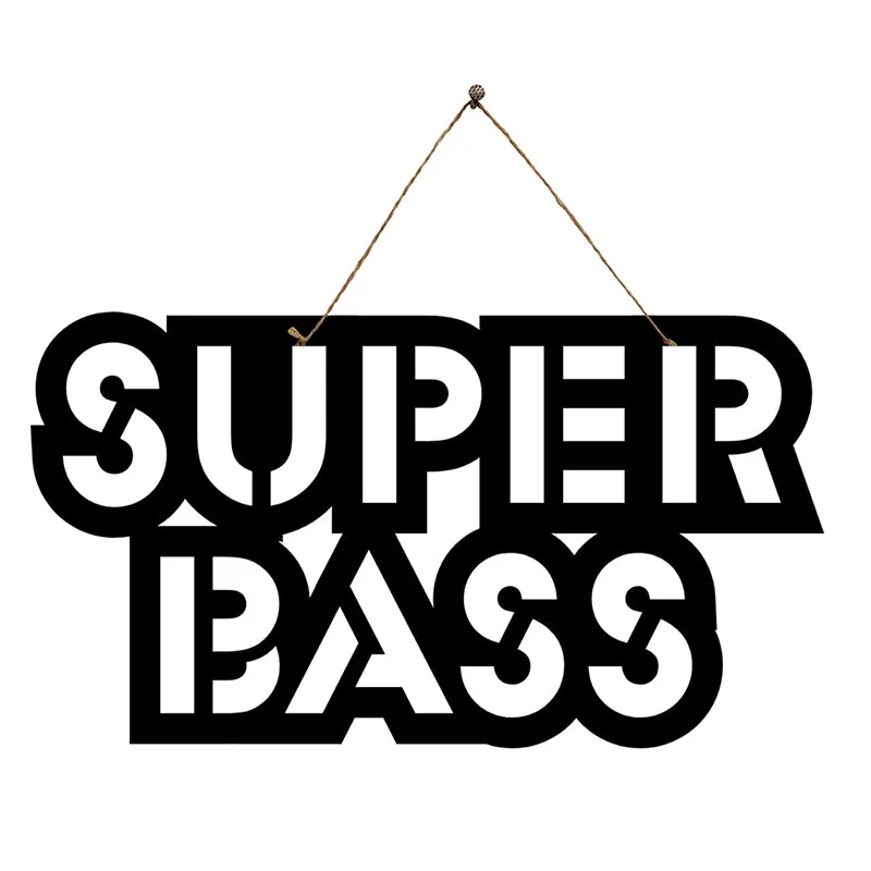 Super Bass Mild Steel Wall Accent media 3