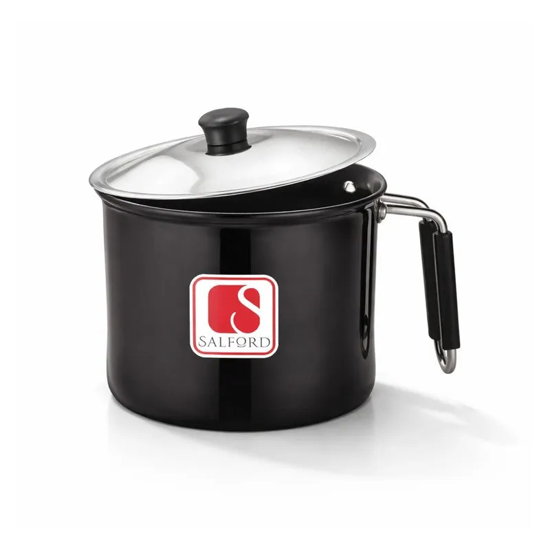 Salford Hard Anodised Sauce Pan with Lid (Black) - 2250 mL media 3