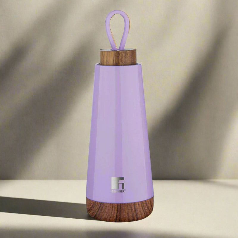 Bergner Walking Fairy Fountain Thermosteel Hot And Cold Flask (Purple) - 500 mL media 5