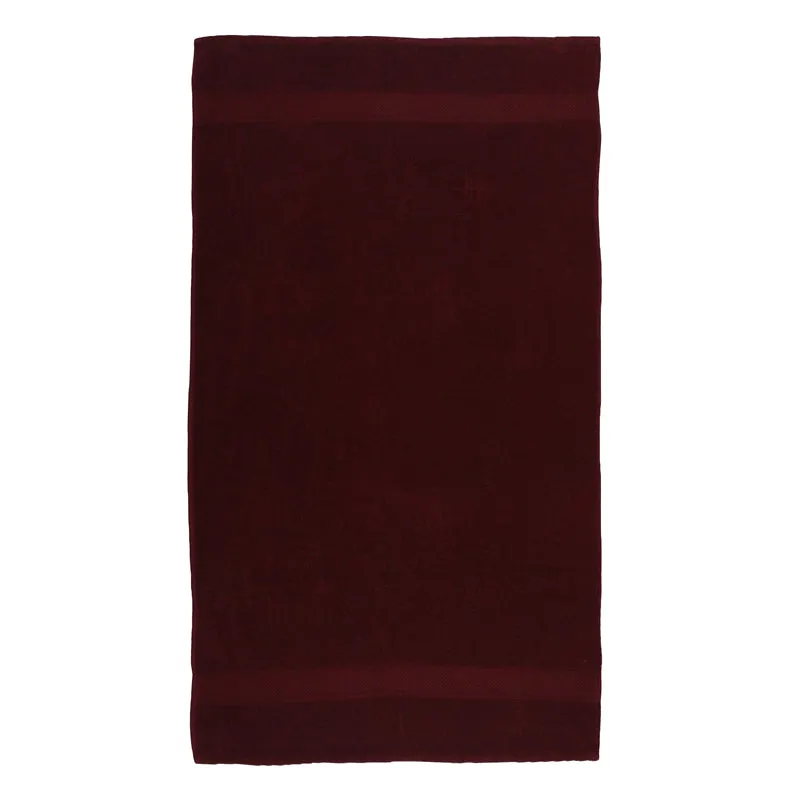 Velvique Cotton Bath Towel - Maroon media 4