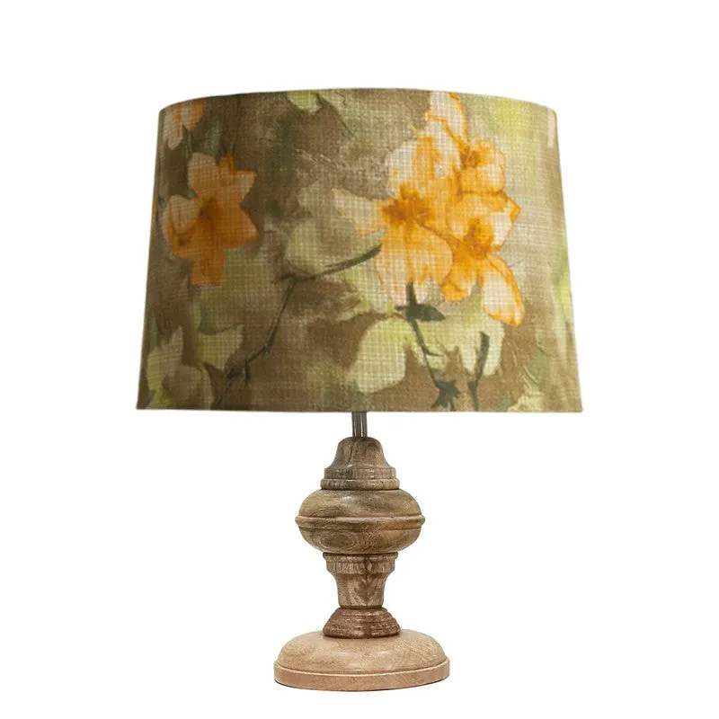FloraHexa Wooden Table Lamp media 8
