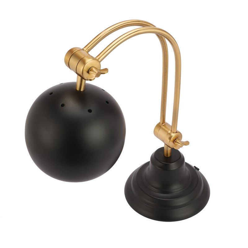 Globe Poulsen Adjustable Table Lamp - Black,Gold media 7