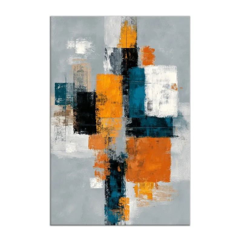 Intersect Form Abstract Canvas Wall Art media 3