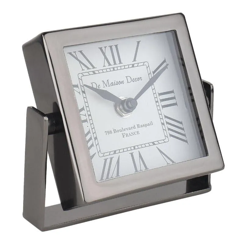 Curae Table Clock - Black media 3