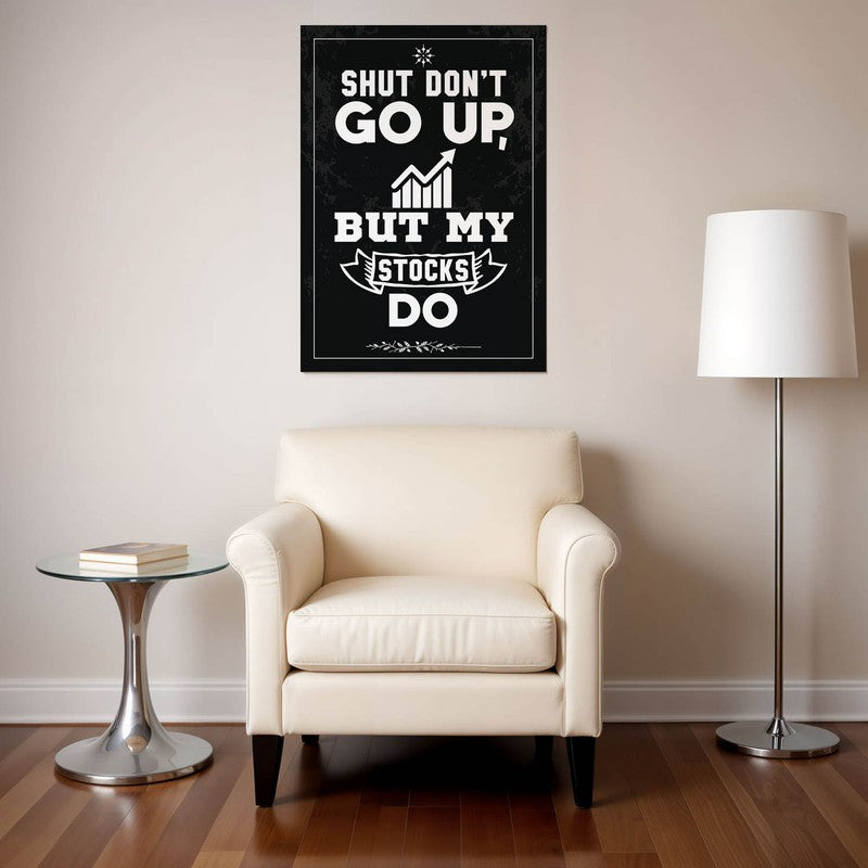 Stock Market Vibes Wall Poster