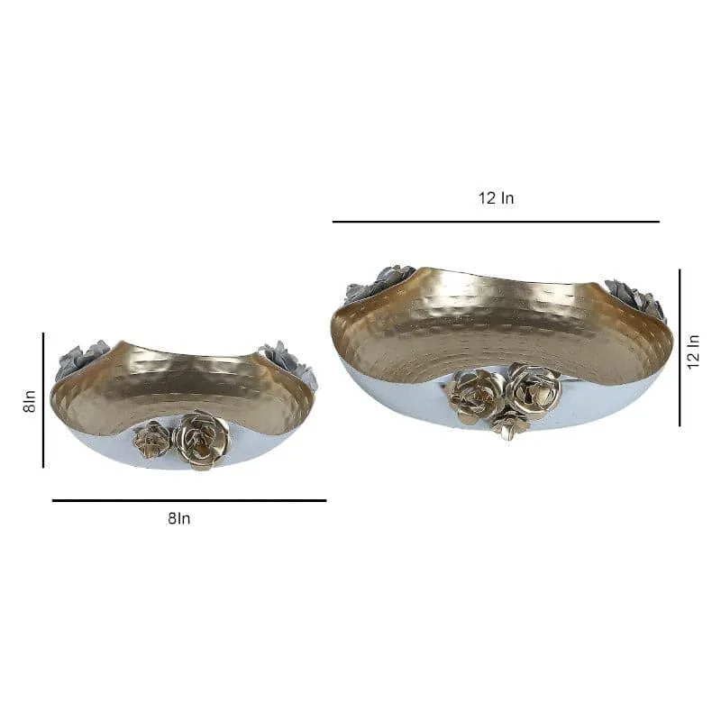 Karthava Ethnic Urli (White) - Set Of Two media 5