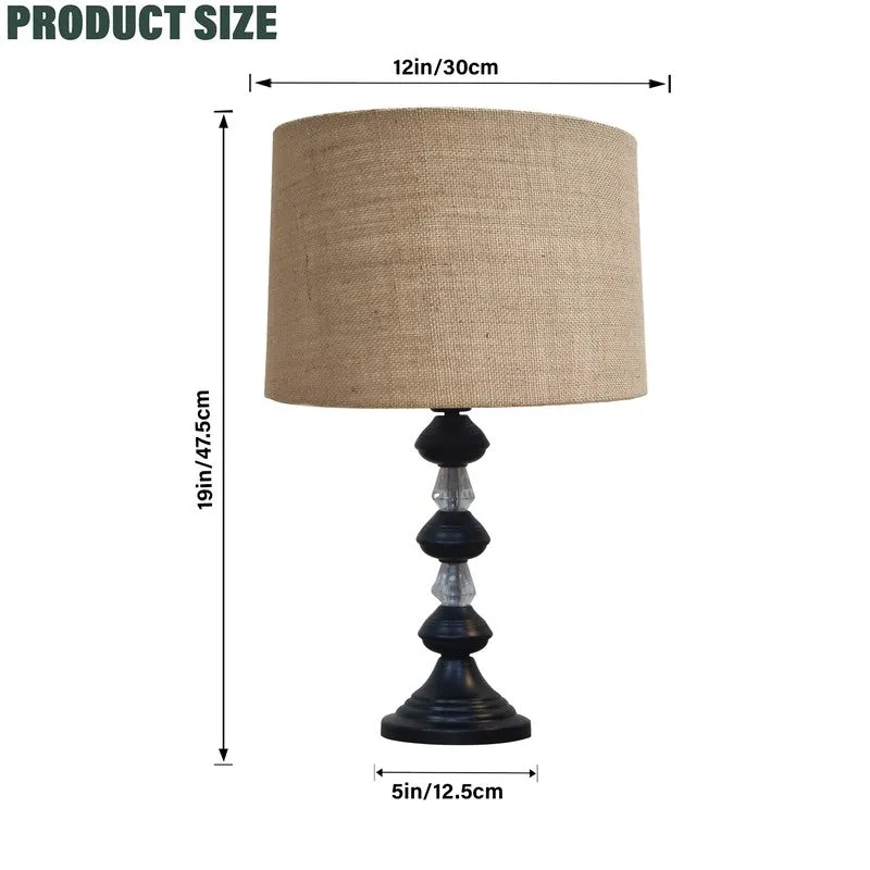 GraceFlare Metal Table Lamp - Brown media 9