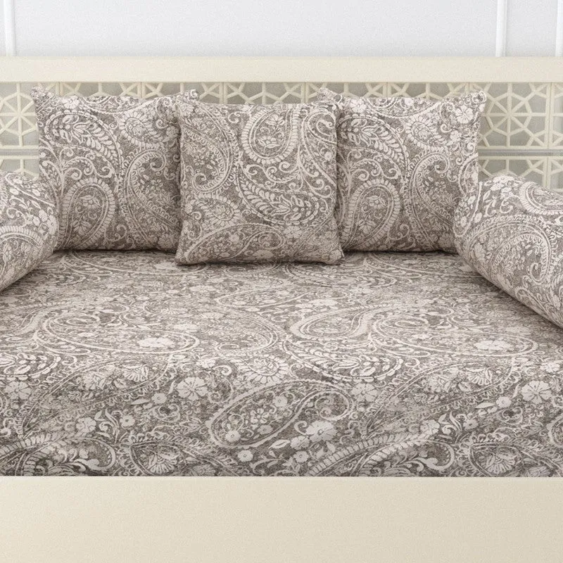 Morvella Ethnic Cotton Diwan Set - Six Piece Set media 4
