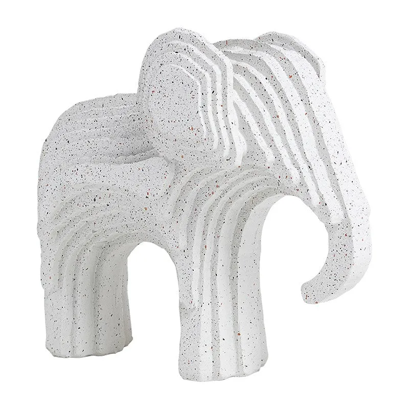 African Tuskers Showpiece - White media 5