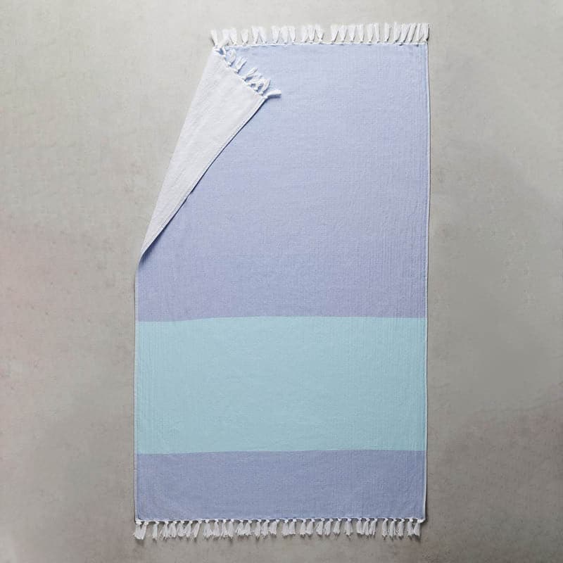 Serene Water Cotton Terry Bath Towel media 4