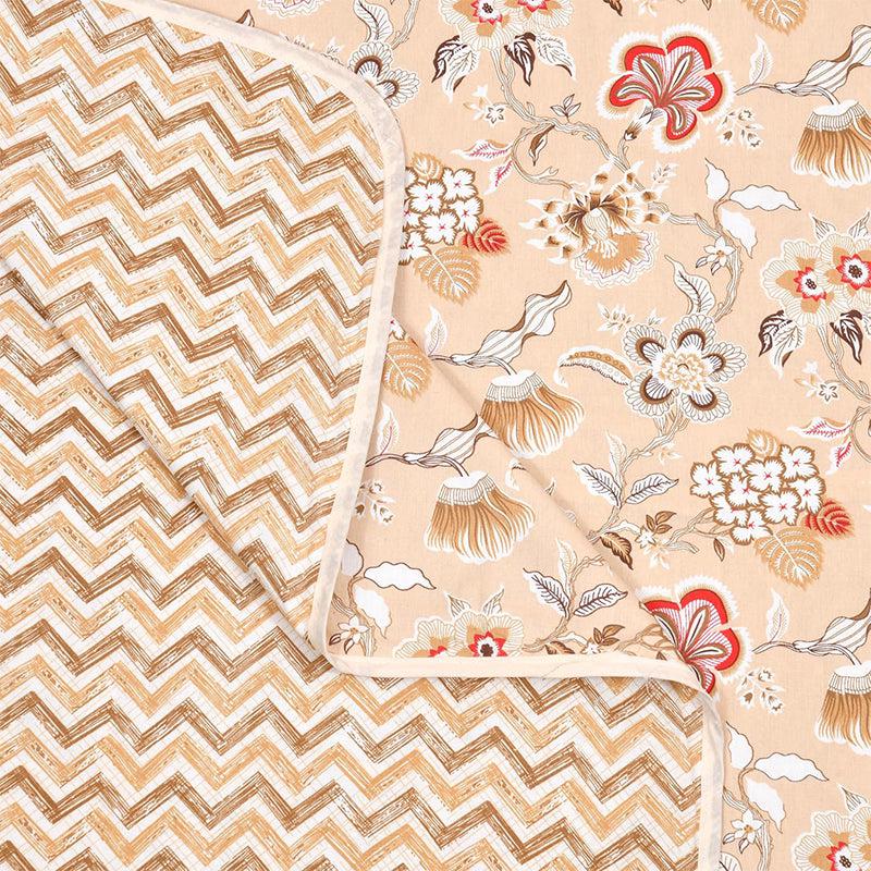 Abhi Cotton Cotton Dohar (Beige)  - 185 GSM media 4