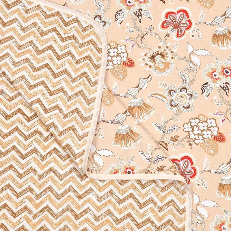Abhi Cotton Cotton Dohar (Beige) - 185 GSM media 4