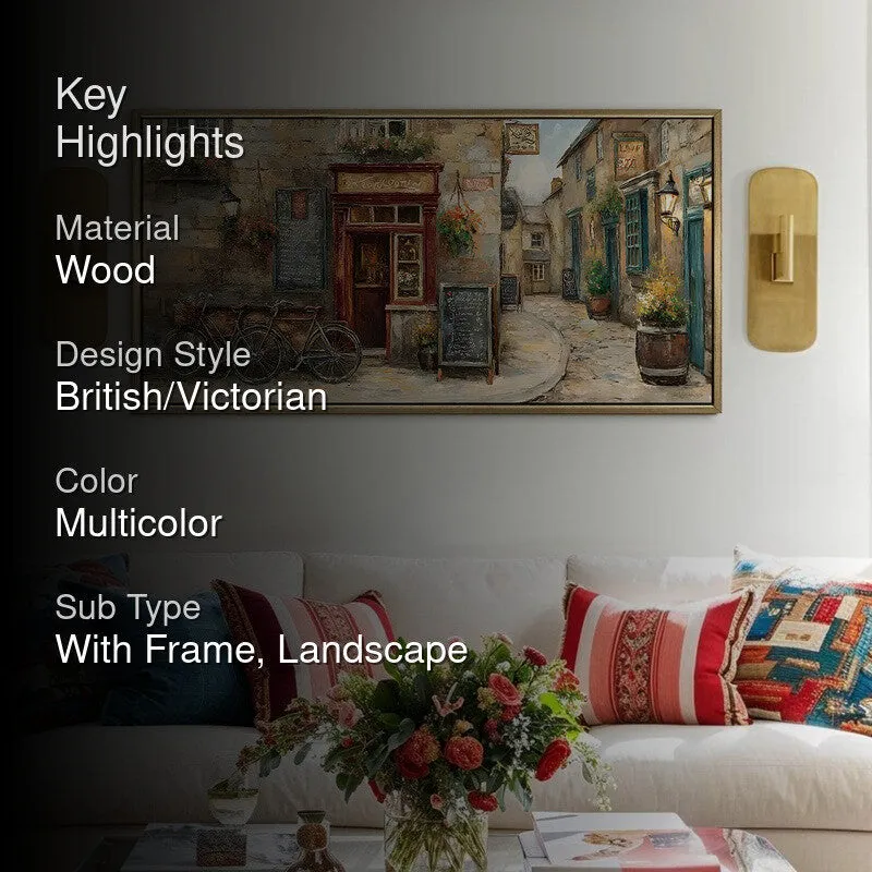 Timeless Europe Street Lane House Wall Art media 2