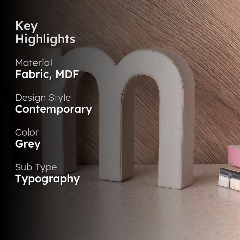 Alphabet M Wall Accent media 2