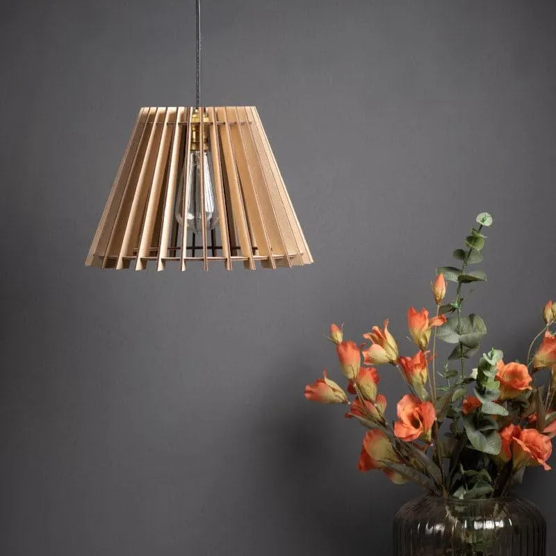 Akari Wooden Ceiling Lamp media 3