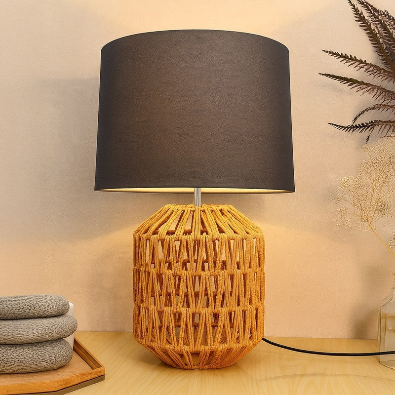 GlowGrid Futuristic Table Light - Grey