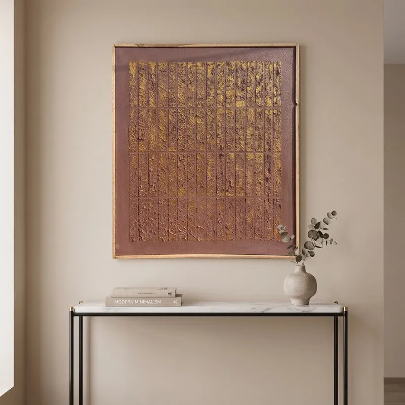 Golden  Rhythm Textured Canvas Wall Art media 1