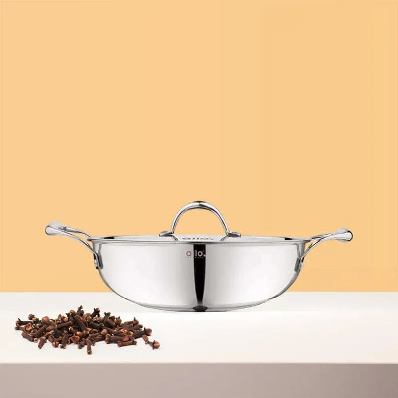 Suko Induction Safe Kadhai With Lid - 6800 mL / 13 Inches media 1