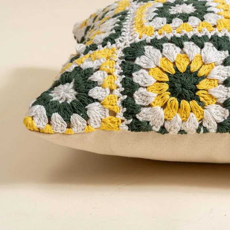 Somnus Crochet Cushion Cover - Square media 5