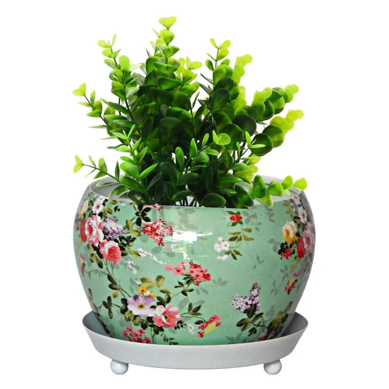 English Garden Planter With Stand media 4