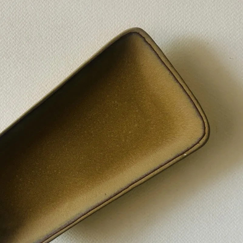Earth & Amber Ceramic Platter media 6