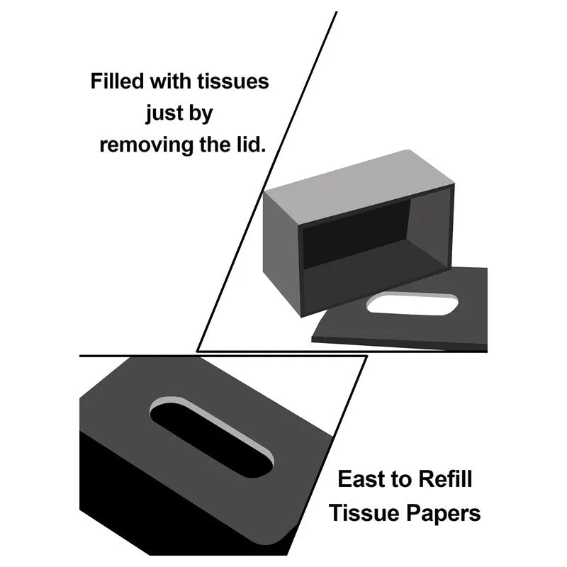 Grace Serve Tray with Tissue Holder - Two Piece Set media 8