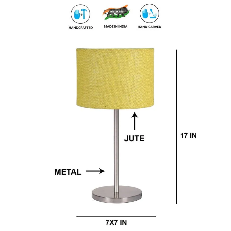 Noctra Linea Glow Metal Table Lamp - Yellow media 8