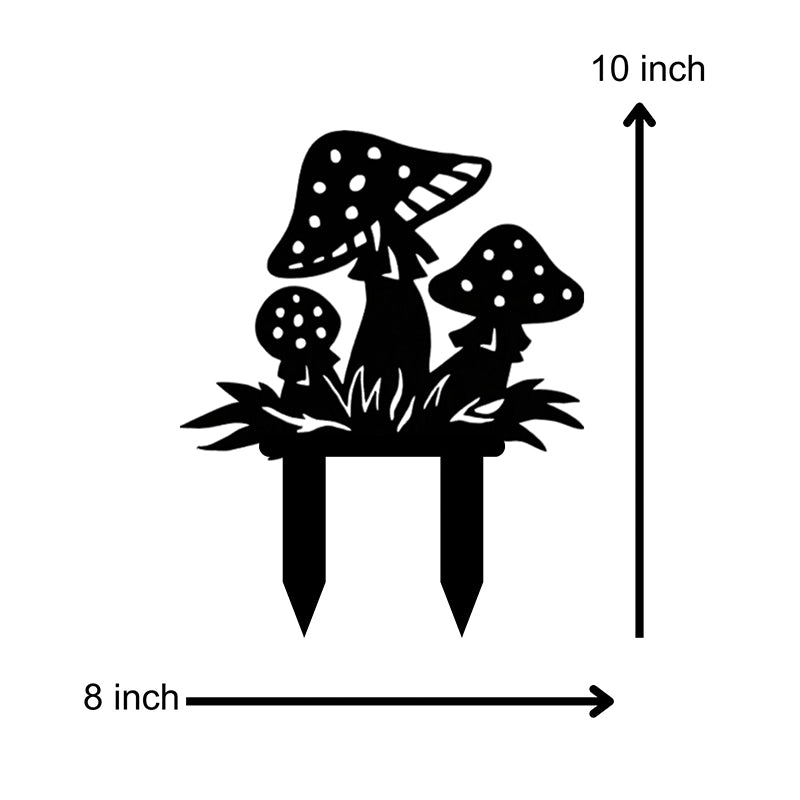 Shrooms Garden Stake - Set Of Two media 4