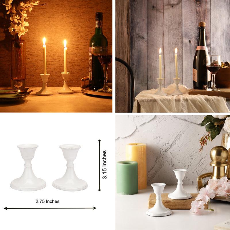 Flowy Candle Holder (Silver) - Set Of Two media 4