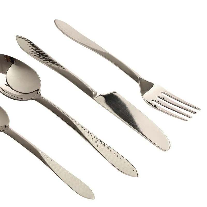 DUNE HAMMERED Cutlery set  - Four Piece Set media 6