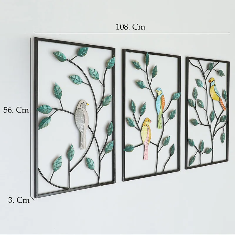 Aviary Metal Wall Accent - Set Of Three media 5