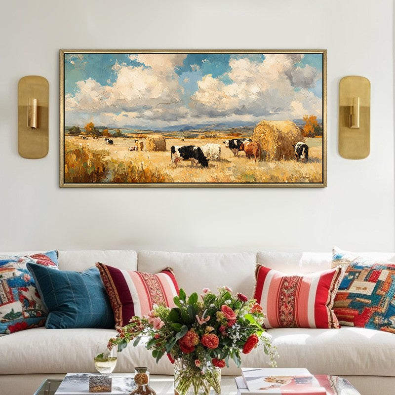 Harveston Canvas Wall Painting With Frame