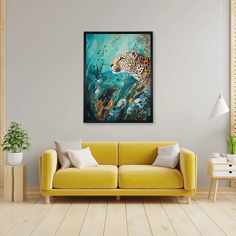 Leopard Lace Canvas Wall Art media 5