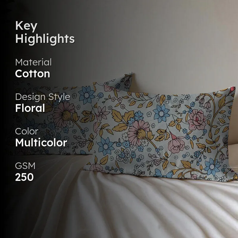 Lily Charm Cotton Pillow Cover - Set Of Two media 2