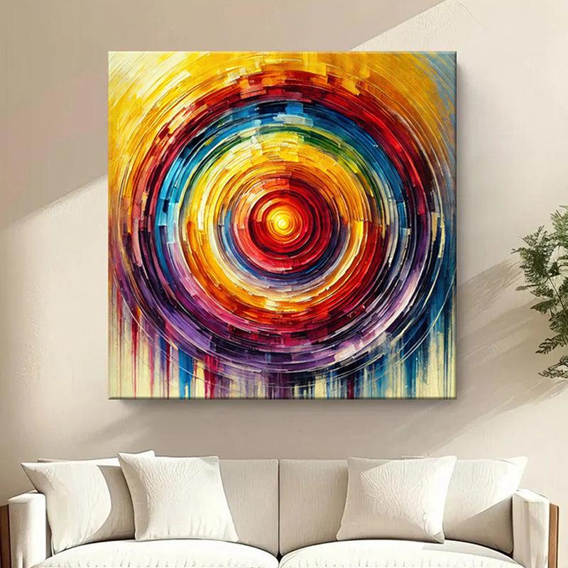 Luminous Spectrum Wall Painting