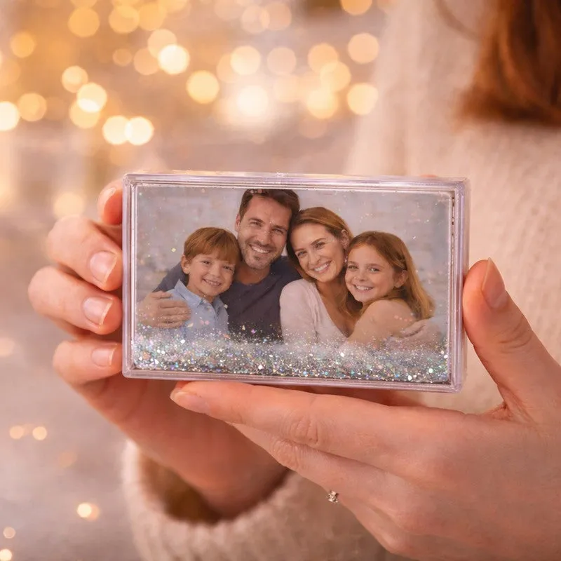 Made for the Sea Glitter Photo Frame With Fridge Magnet media 4