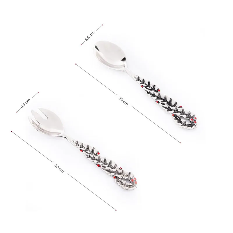 Truvino Salad Spoons - Set Of Two media 7