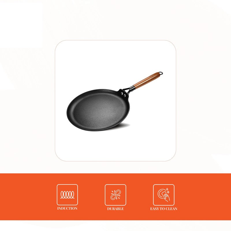 Embassy Grilledge Matte Finish Cast Iron Dosa Tawa media 7