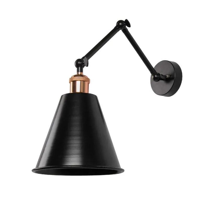 Nash Cone Metal Wall Lamp - Rose Gold media 4
