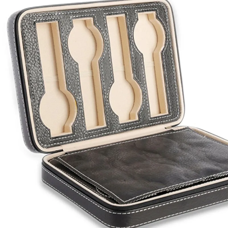 AarviDecor DeskZen Faux Leather Desk Organiser - Black media 6
