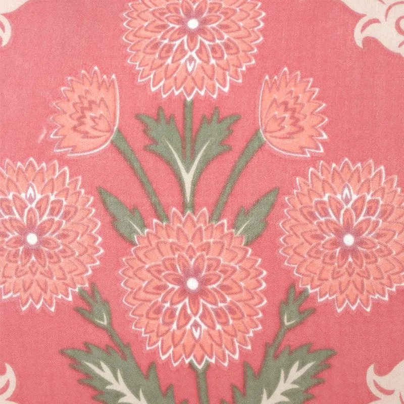 Gulab Floral Pillow Cover - Set Of Two media 4