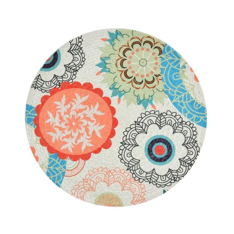 Akshi Round Placemat - Set Of Six media 3