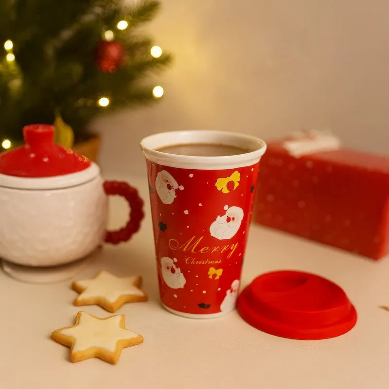 Hoho Ceramic,Silicone Coffee Mug (400 mL) media 3