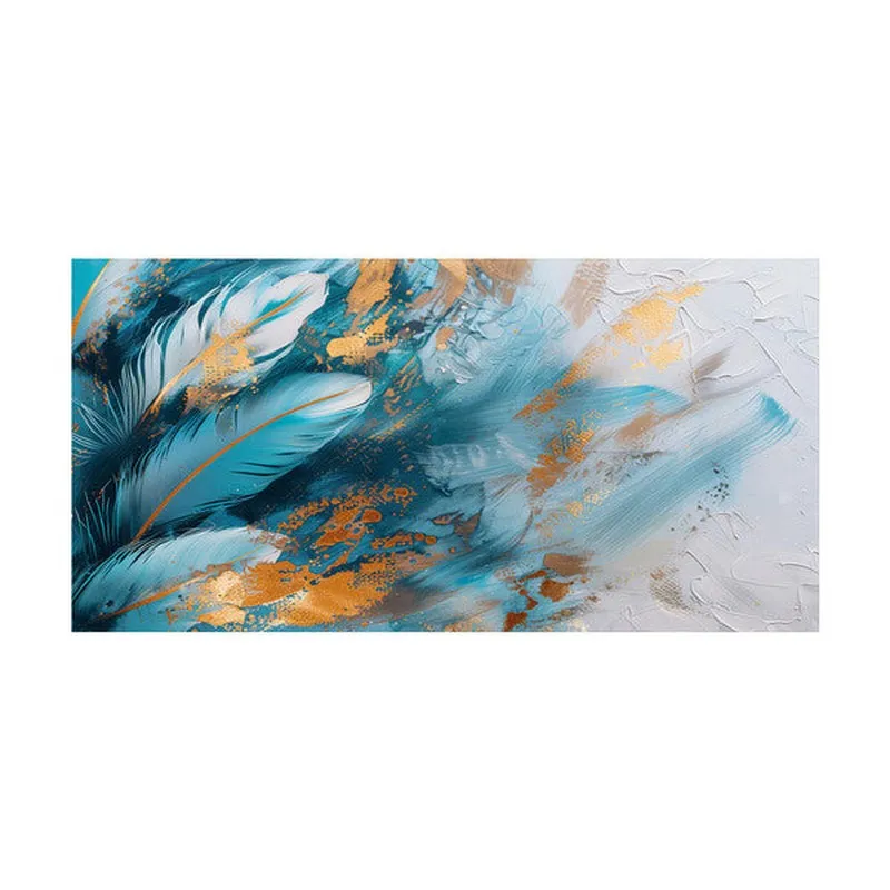 Plumage Abstract Wall Painting media 4