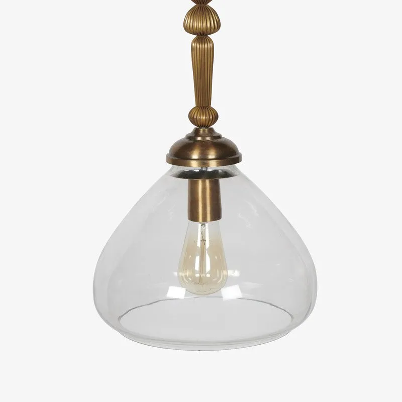 Kurasi Drop Glass Ceiling Lamp media 4