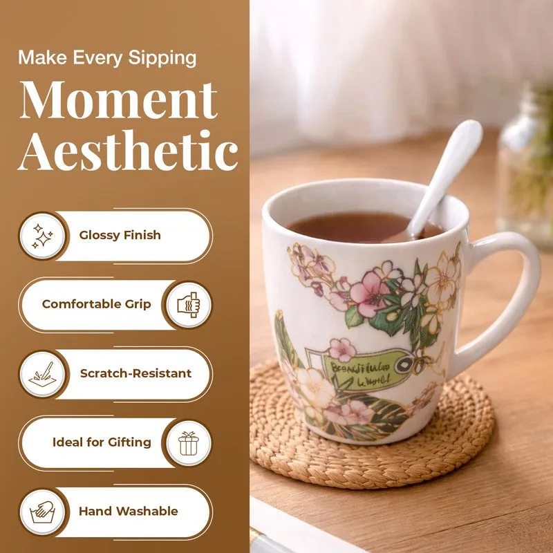 Blossom Sip Ceramic Coffee Mug media 5