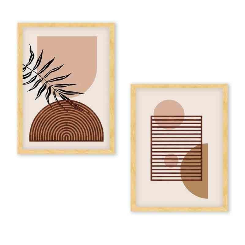 Modern Outlook Canvas Wall Art - Set Of Two media 4