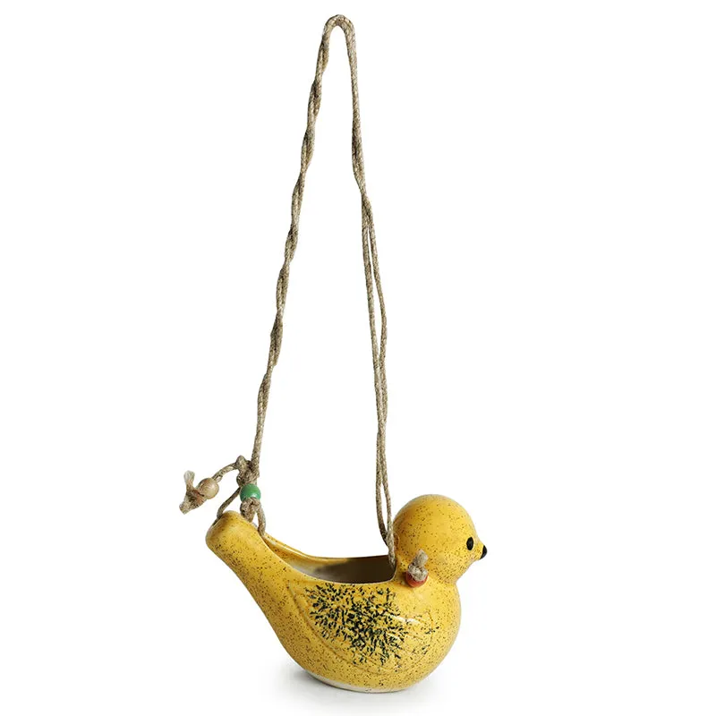 Aviara Ceramic Hanging Planter media 3