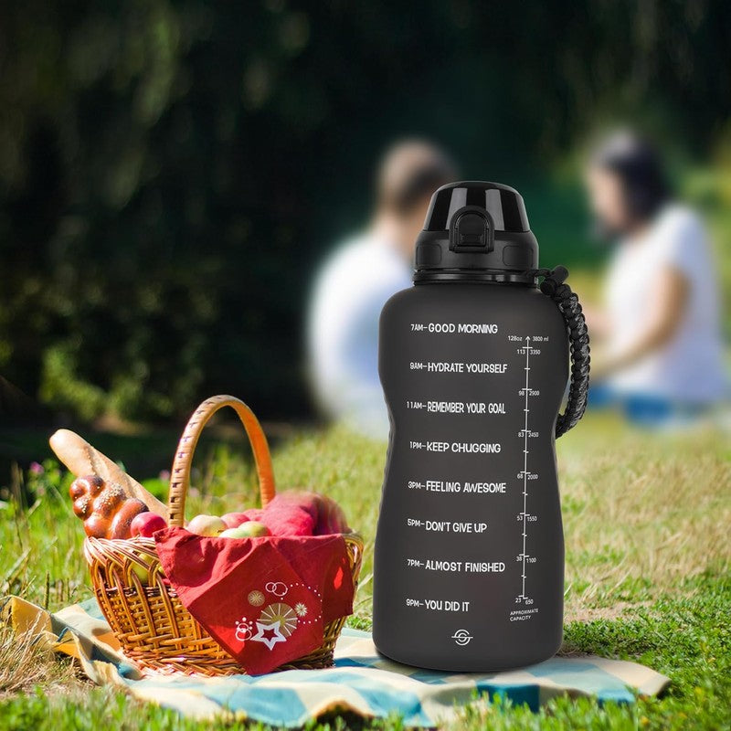 Solara Siply Plastic Water Bottle (3800 mL) - Black media 4